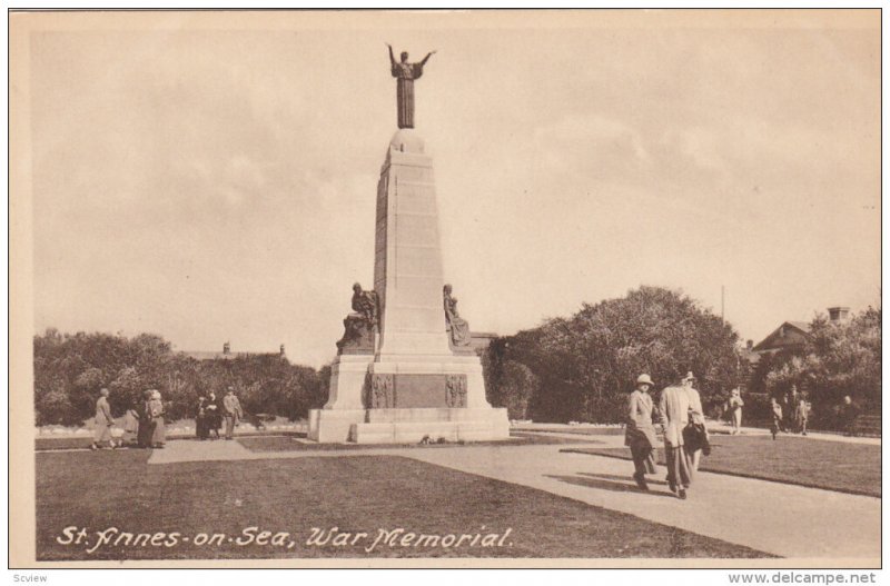 War Memorial, ST. ANNES ON SEA (Lancashire), England, UK, 1910-1920s