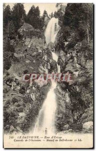 Old Postcard The Dauphine vicinity of Cascade 39Uriage & # & # 39Oursiere of ...