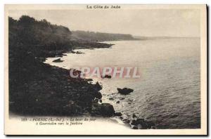 Old Postcard Pornic The Daybreak has Gourmalon Towards Joselière