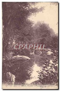 Old Postcard Limousin picturesque Vallee de la Benaize has Cromac Haute Vienn...