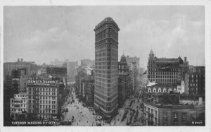 New York City Flatiron Building Real Photo Vintage Postcard AA64506 