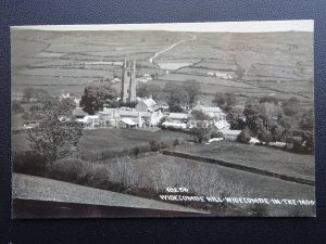 Devon WIDECOMBE IN THE MOOR & HILL (2) c1914 RP Postcard by Chapman & Son 10256