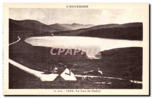Old Postcard Auvergne Lake Guery