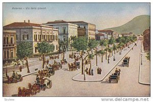 Via Della Liberta, Palermo (Sicily), Italy, 1900-1910s