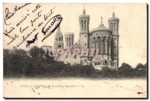 Postcard Old Lyon Notre Dame Fourvi?res Together