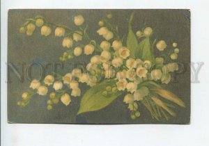 3185401 Lily of the Valley KLEIN Vintage GERMAN POST Stamp 1924
