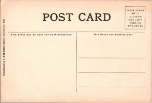 Vintage Postcard CASINO, WHEELING PARK-WHEELING, WV JC5