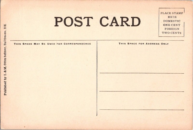 Vintage Postcard CASINO, WHEELING PARK-WHEELING, WV JC5