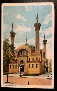 Vintage Postcard 1913 Irem Temple, Wilkes-Barre, Pennsylvania (PA)