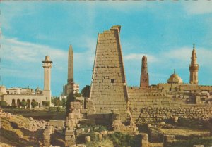 POSTAL 62572 : Torre de ramses del templo de Luxor. El Cairo. Egipto