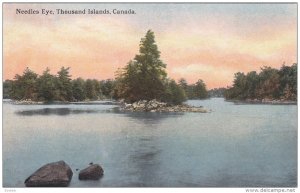 THOUSAND ISLANDS, Ontario, Canada, 1900-1910's; Needles Eye