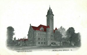 c. 1910 Court House Bowling Green, OH. Postcard P16 