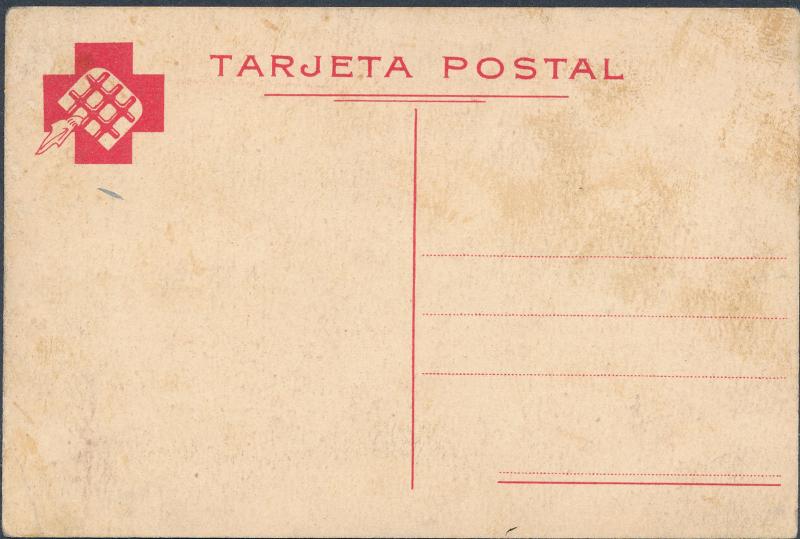 Mint Spain Civil War Postcard Donations for Orphans of Anti Fascists
