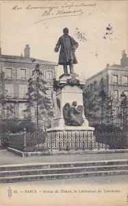 France Nancy Statue de Thiers le Liberateur du Territoire 1904