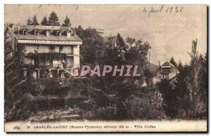 Old Postcard Argeles Gazost Duffau Villa Guesthouse