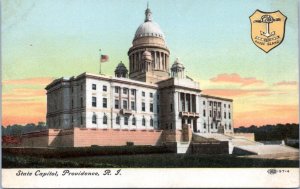 Postcard RI Providence - State Capitol