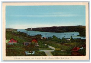 Halifax Nova Scotia Canada Postcard Sea View Room Arm from Simpson c1950's