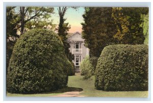 1920's-30's Ash Lawn Jefferson House Hand Tinted Postcard F146E