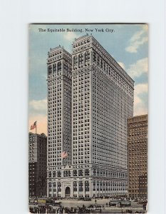 Postcard The Equitable Building New York City New York USA