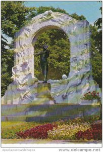 Austria Vienna Johann Strauss Monument