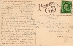 Vtg 1910s Box Canyon Rogue River Oregon OR Postcard