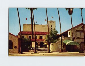 Postcard Famous Pasadena Playhouse Pasadena California USA