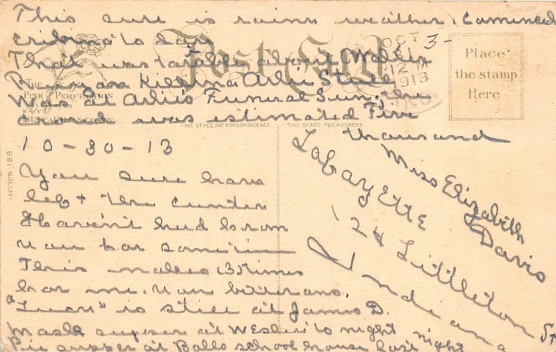 G22/ Black Americana Postcard Comic c1910 Ah Jes Umbrella Boy Hat 2