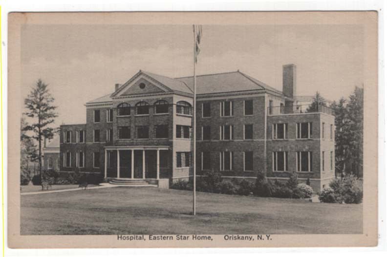 Oriskany, New York,  Early View of The Hospital, Eastern Star Home