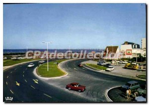 Postcard Modern Pornichet Le Rond Point