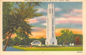 Belle Isle Nancy Brown's Peace Carillon  - Detroit, Michigan MI  