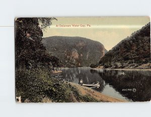 Postcard Beautiful Delaware Water Gap Pennsylvania USA