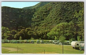 1970-80's LAKE HUGES CA CANYON MEADOWS AMERICAN BAPTIST CONFERENCE CENTER CAMPER