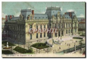 Old Postcard Lyon Prefecture