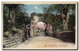 Postcard Old Gate Guerande Bizienne