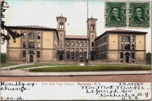 East Side High School Rochester New York Vintage Postcard C210