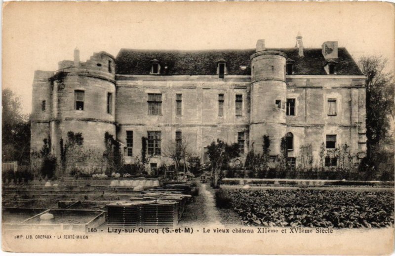 CPA Lizy sur Ourcq Le vieux Chateau (1269077)