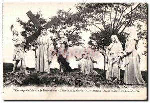 Old Postcard Pilgrimage of Calvary of Pontchateau Way of the Cross VIII Siati...