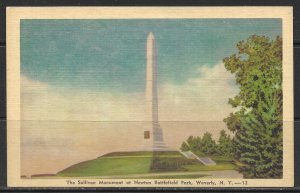 New York, Waverly - Sullivan Monument - Newton Battlefield Park - [NY-338]