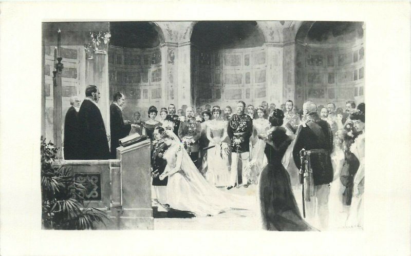 Royal wedding ceremony photo