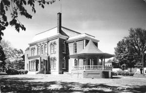 Virginia Illinois Court House Exterior Real Photo Antique Postcard K29183