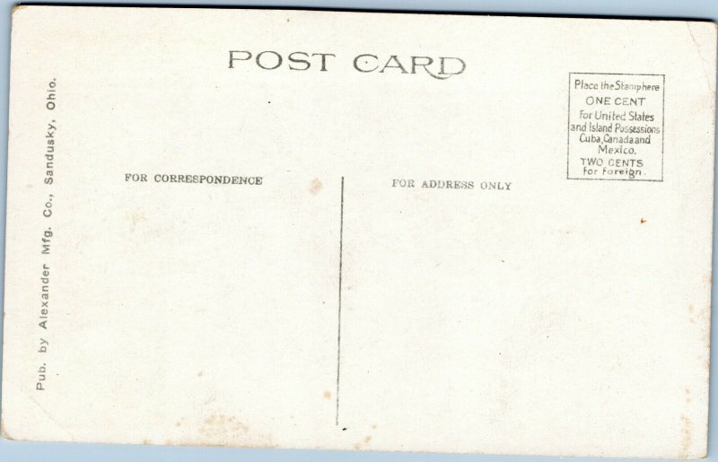 postcard Ohio - Marblehead Light  lighthouse