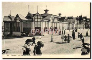 Old Postcard Mers Les Bains Casino