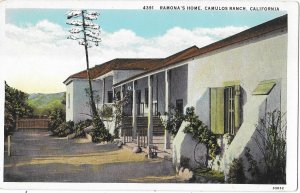 Ramona's Home Camulos Ranch California