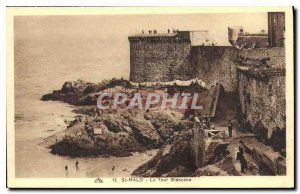 Old Postcard St Malo La Tour Bidouane