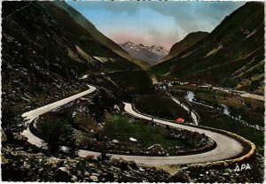 CPM Route d'Ax les Thermes a Andorre FRANCE (1040943)