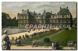 Postcard Modern Marvels Paris and Luxembourg Palace and Garden