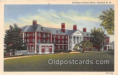 Christian Science Home Concord, NH, USA Unused 