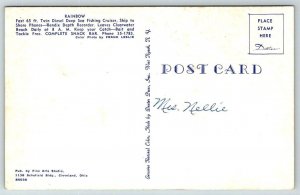 Deep Sea Fishing Cruiser Rainbow  Clearwater  Florida   Postcard