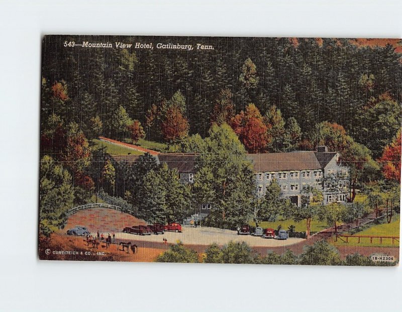 Postcard Mountain View Hotel, Gatlinburg, Tennessee