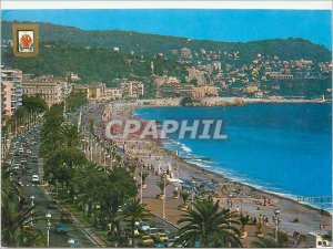 Postcard Modern Nice Promenade des Anglais and Quai des Etats Unis